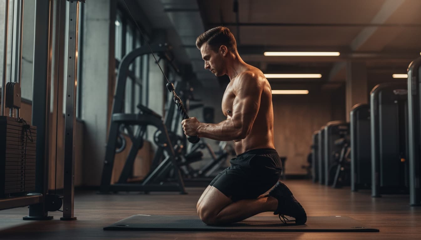 Effektiva magövningar på gym för starkare magmuskler