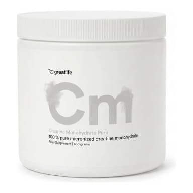 Greatlife Creatine Monohydrate Pure (Creavitalis®) 450 g
