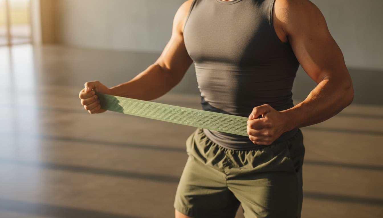 Träna med gummiband – enkla styrkeövningar med video för hela kroppen