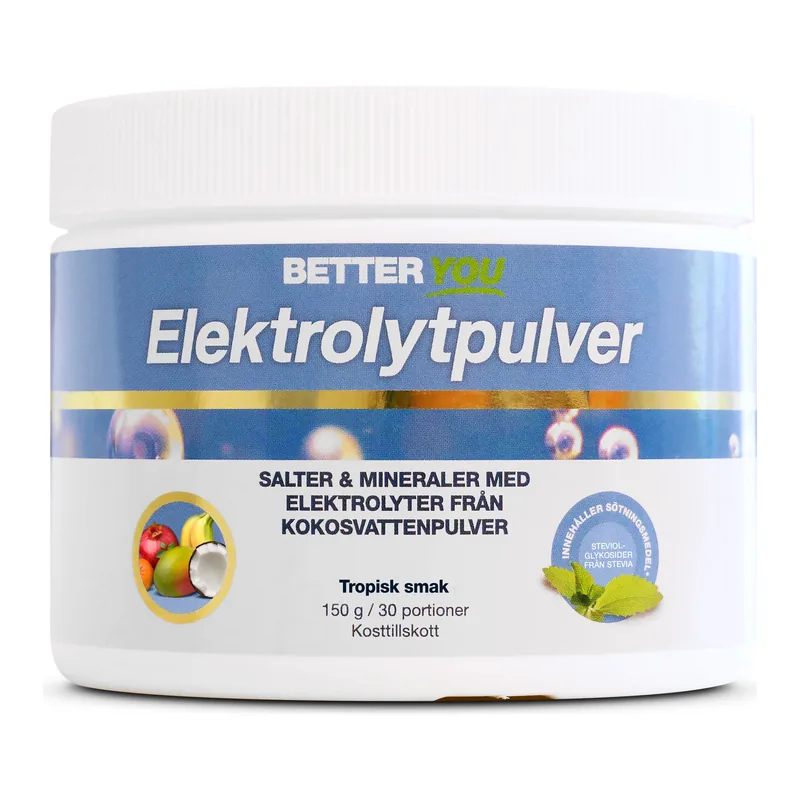 Better You Elektrolytpulver Tropisk 150 g