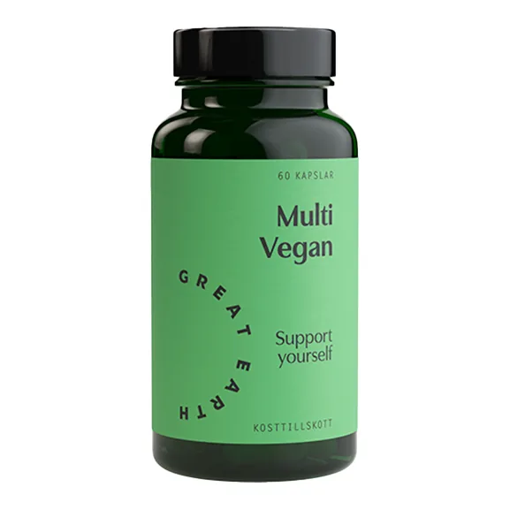 Great Earth Multi Vegan 60 kapslar