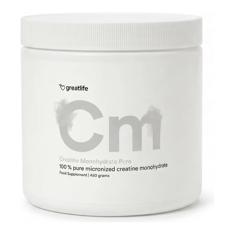 Greatlife Creatine Monohydrate Pure (Creavitalis®) 450 g