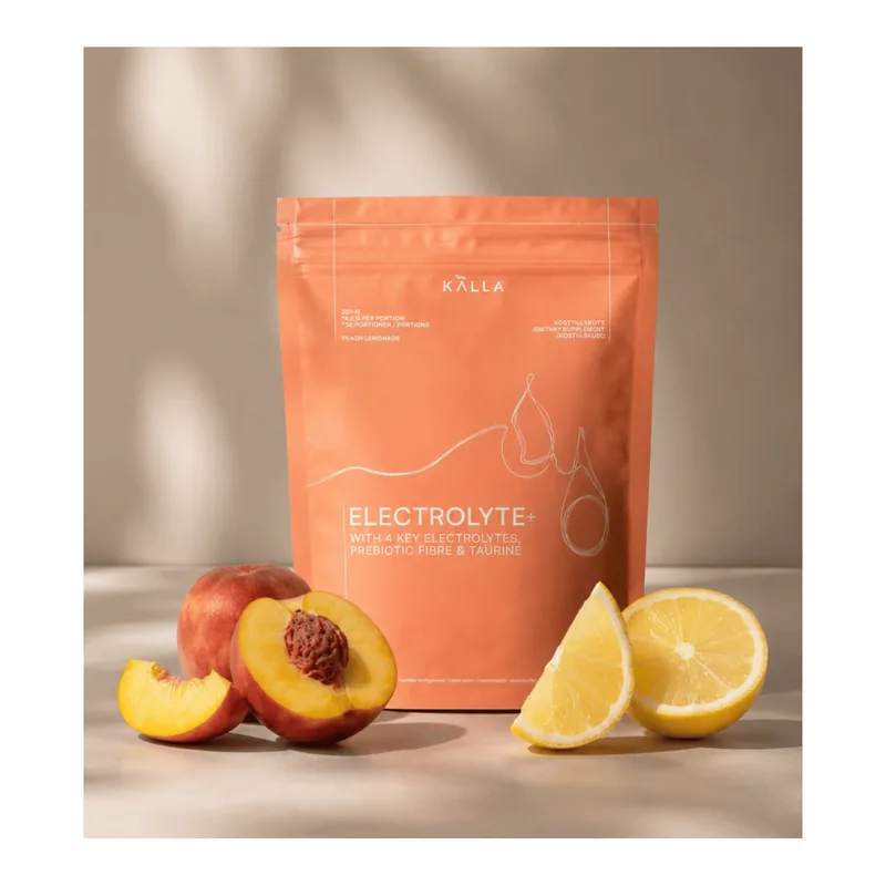 KÄLLA Electrolyte+ Peach Lemonade 200 g