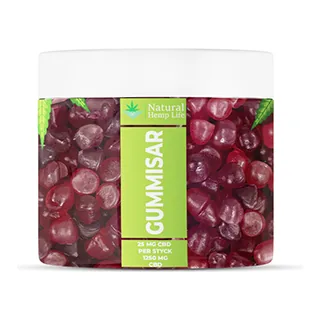 Natural Hemp Life CBD Gummisar 25 mg