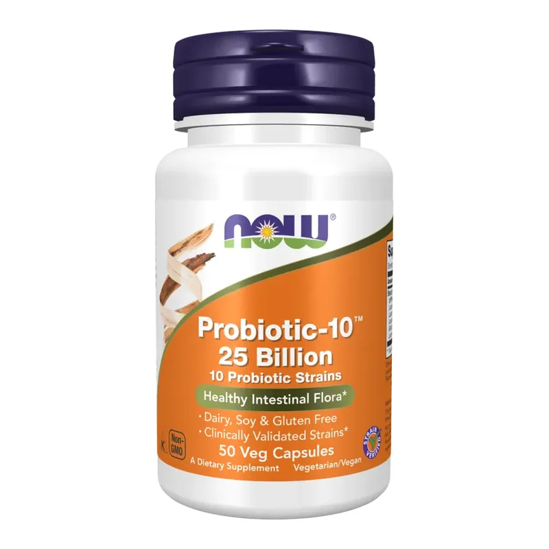 NOW Foods Probiotic-10 25 Billion 50 kapslar