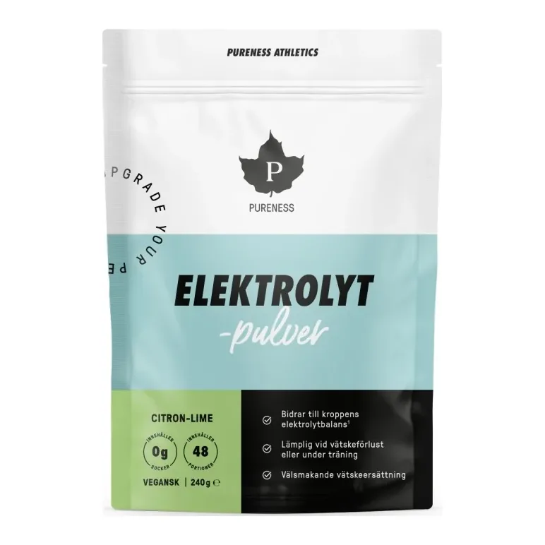 Pureness Elektrolytpulver Citron Lime 240 g