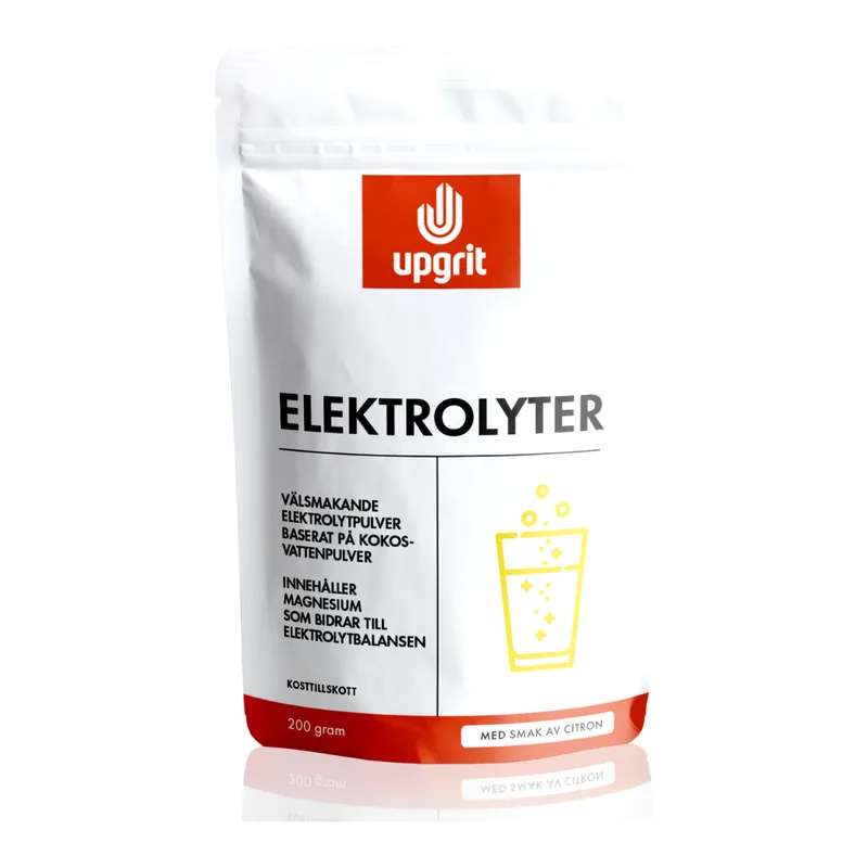 Upgrit Elektrolyter Citron 200 g